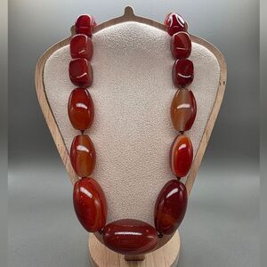 Vintage Carnelian Necklace